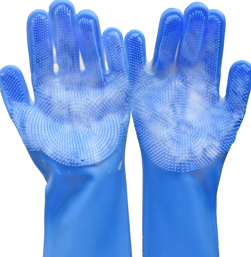 Pawdle ShedPaws — Five-Finger Pet Grooming & De-Shedding Gloves