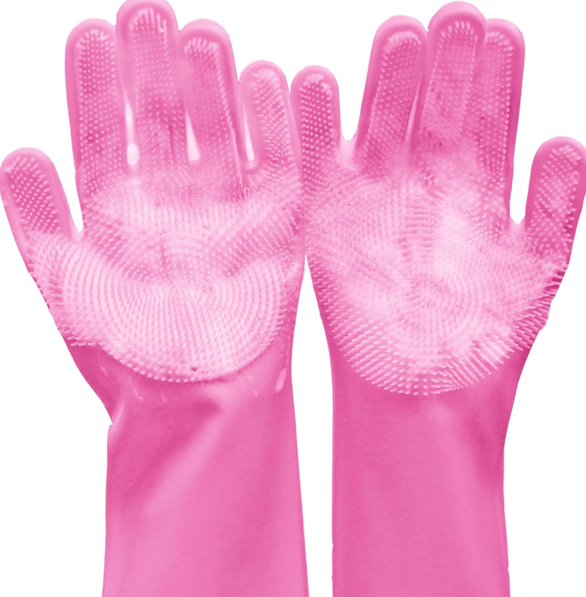 Pawdle ShedPaws — Five-Finger Pet Grooming & De-Shedding Gloves