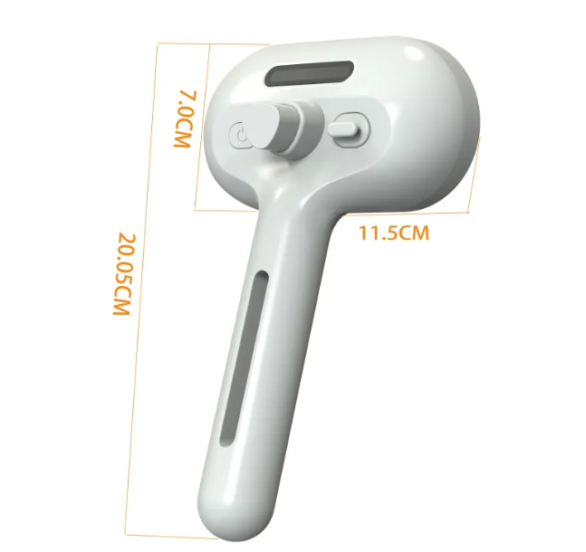 Pawdle ClickClean — Self-Cleaning Pet Grooming Comb with Mist