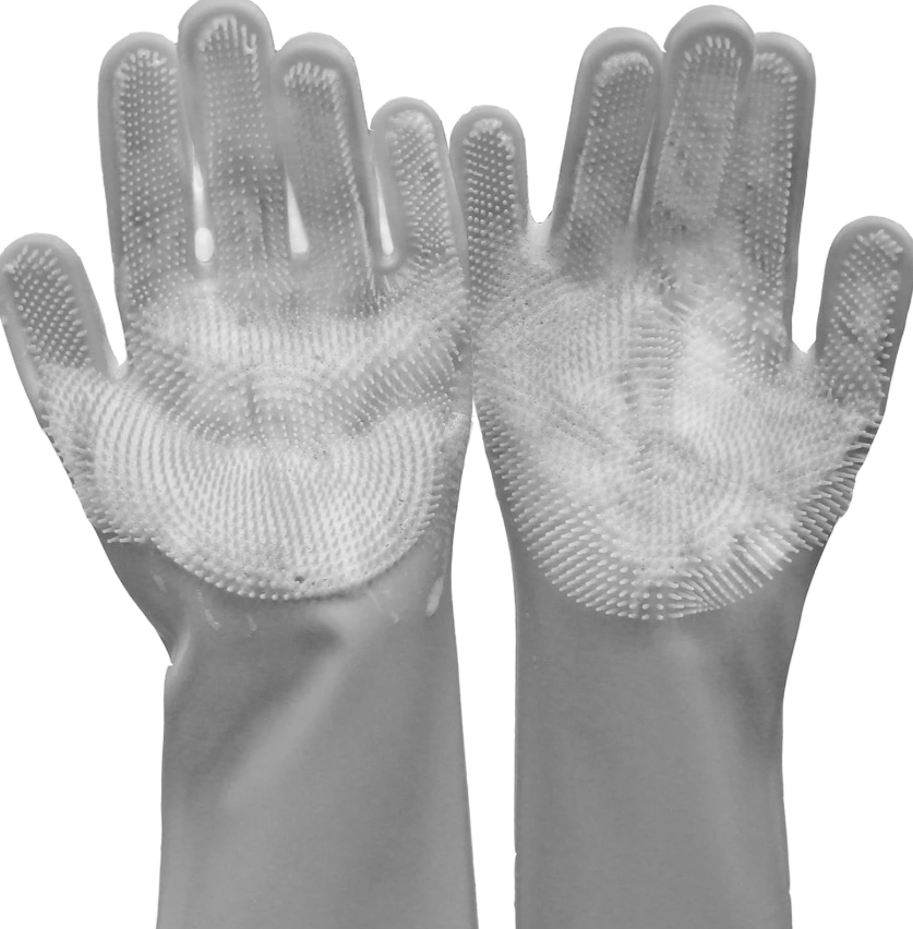 Pawdle ShedPaws — Five-Finger Pet Grooming & De-Shedding Gloves