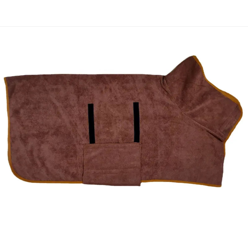 Pawdle Cozy Drying Robe — Fast-Dry Microfibre Pet Bathrobe